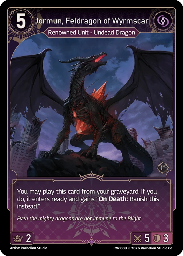 Jormun, Feldragon of Wyrmscar