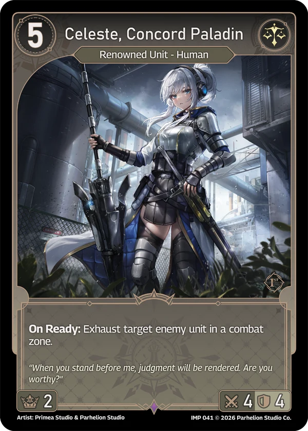 Celeste, Concord Paladin