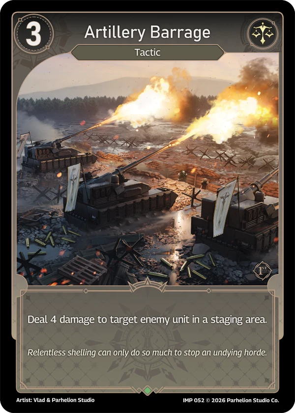 Artillery Barrage