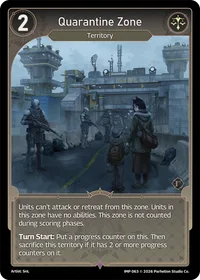 Quarantine Zone