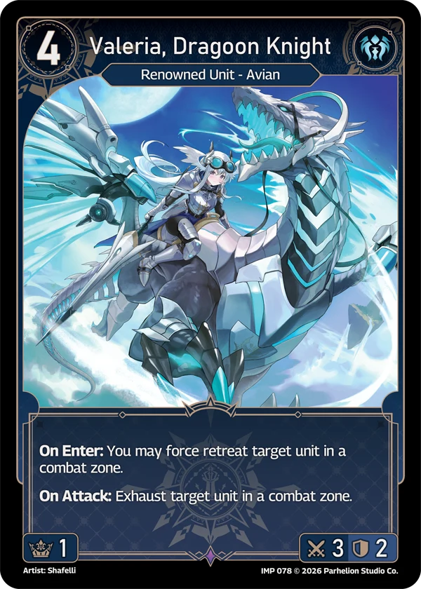 Valeria, Dragoon Knight
