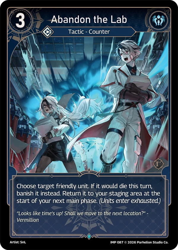 Abandon the Lab