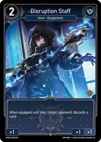 Disruption Staff