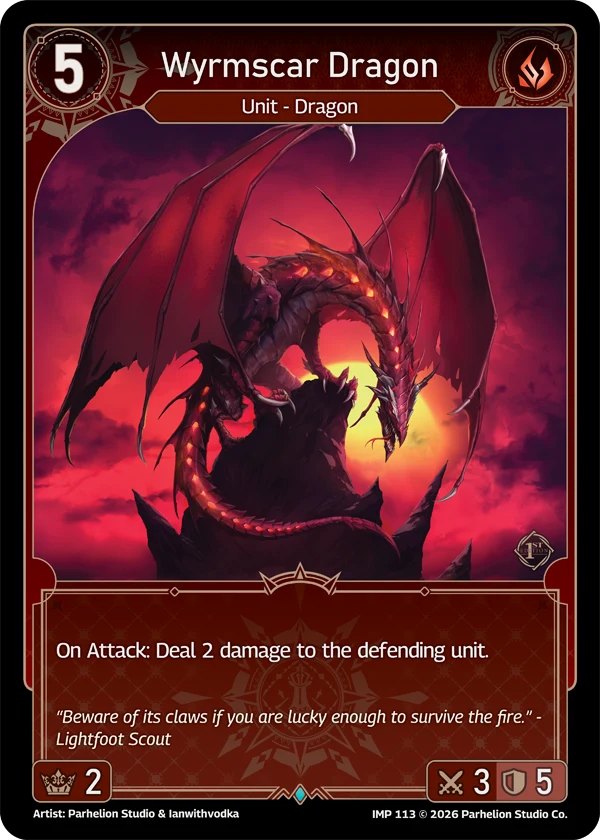 Wyrmscar Dragon