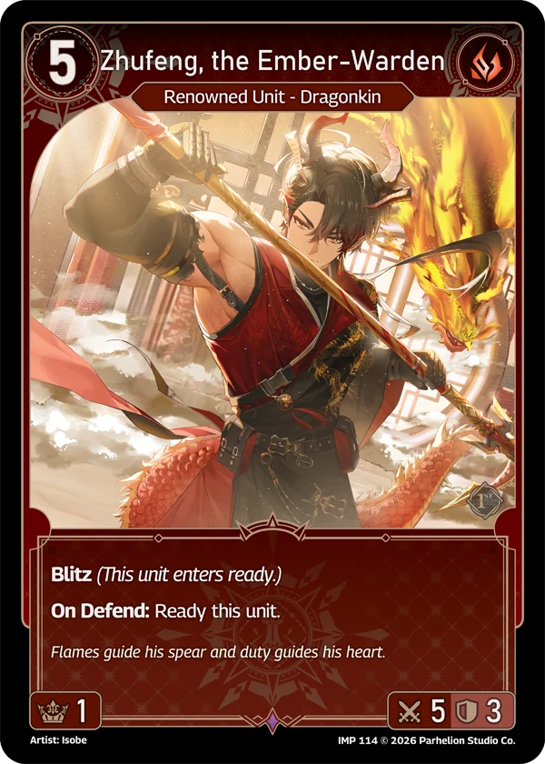 Zhufeng, the Ember-Warden