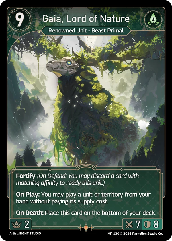 Gaia, Lord of Nature