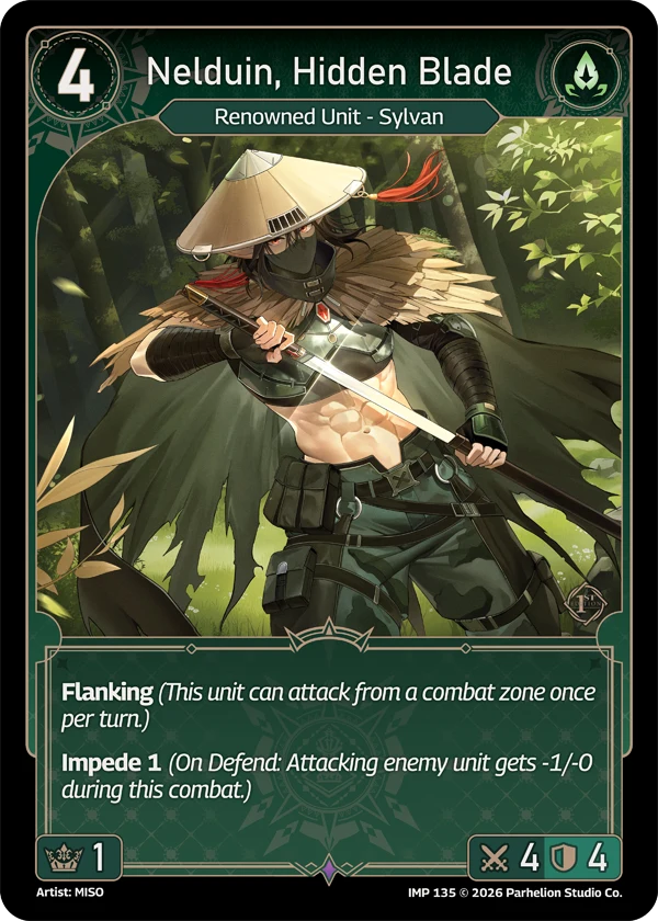 Nelduin, Hidden Blade