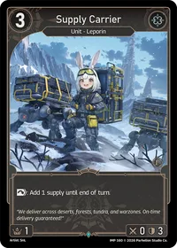 Supply Carrier
