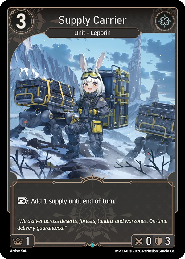 Supply Carrier