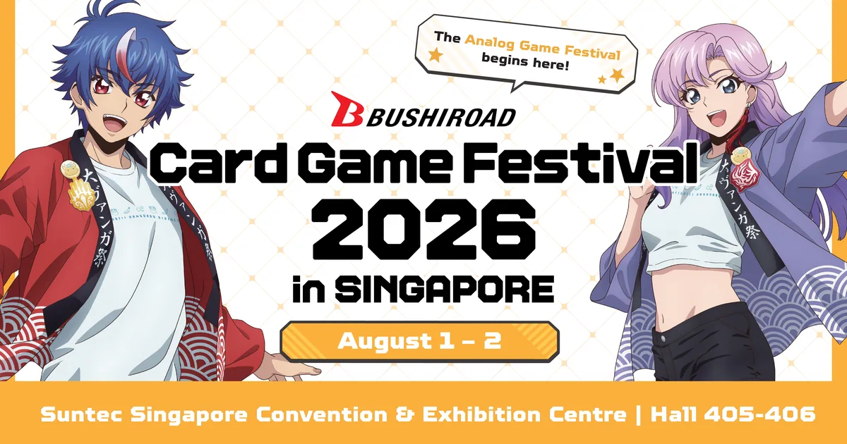 Bushiroad Card Game Festival Singapore 2026