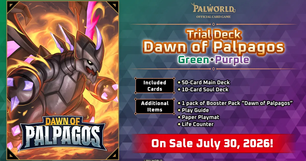 Trial Deck "Dawn of Palpagos Green・Purple" reviewed: what's real, what's filler