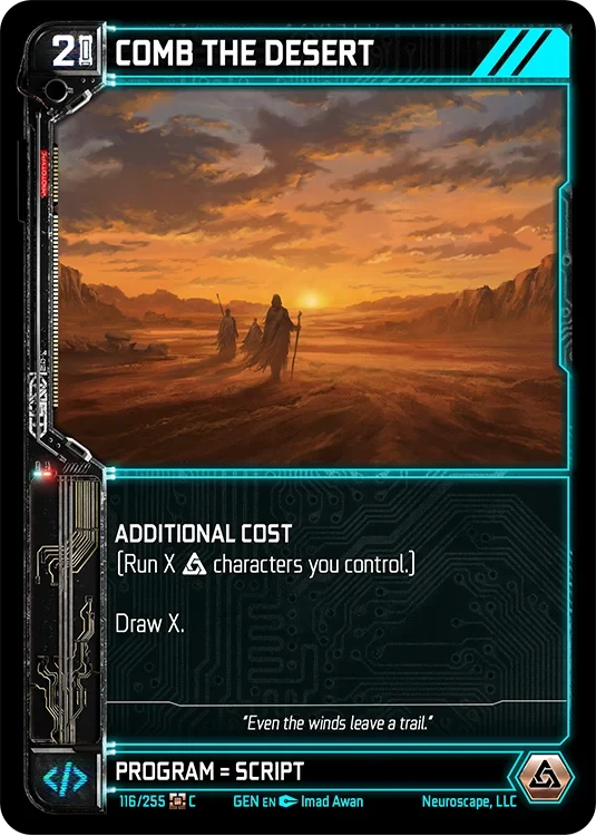 COMB THE DESERT