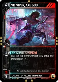 VIC VIPER, AXE GOD