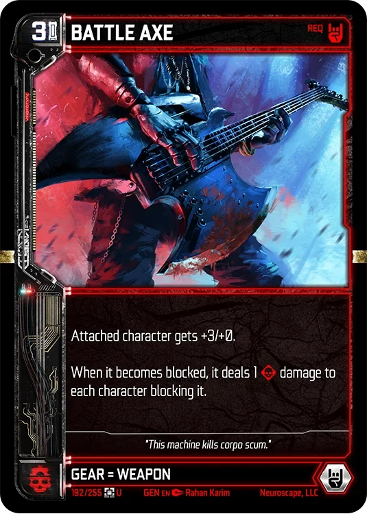 BATTLE AXE