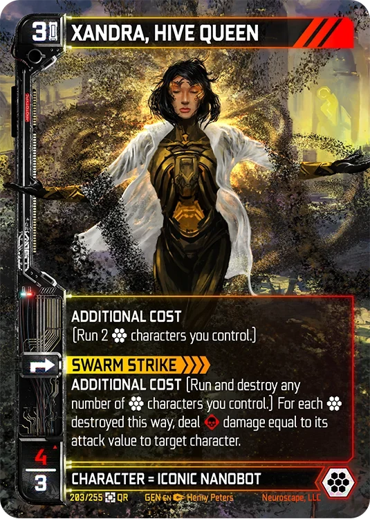 XANDRA, HIVE QUEEN