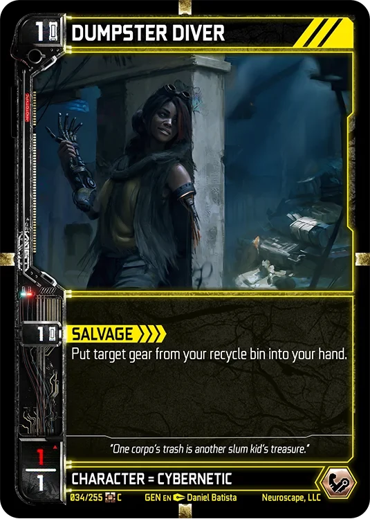 DUMPSTER DIVER