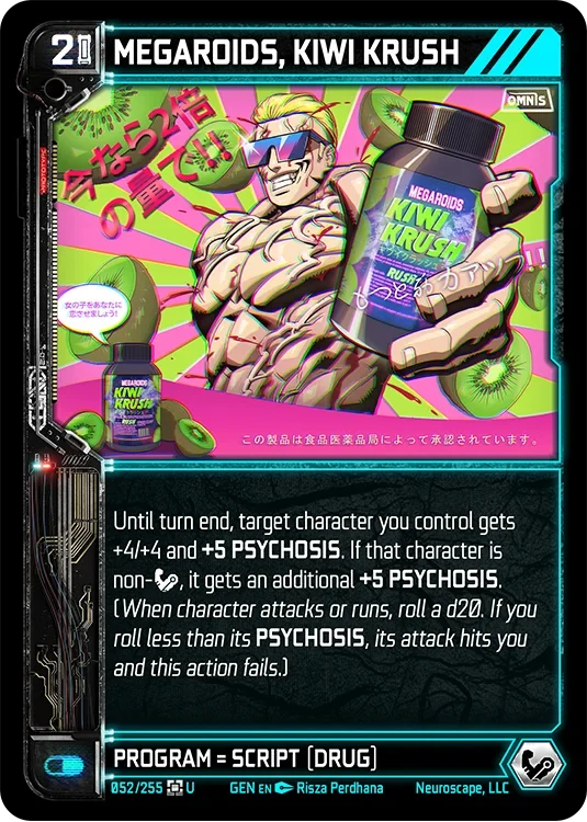MEGAROIDS, KIWI KRUSH