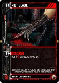 RIOT BLADE