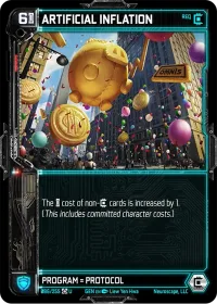 ARTIFICIAL INFLATION
