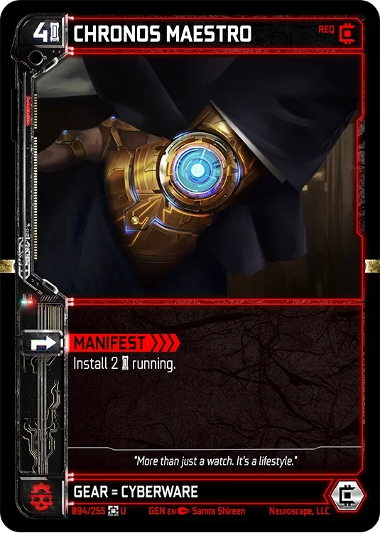 CHRONOS MAESTRO