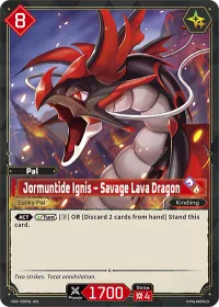 Jormuntide Ignis – Savage Lava Dragon — EBP01-001
