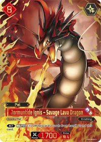 Jormuntide Ignis – Savage Lava Dragon — EBP01-001SSP
