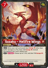Suzaku – Hellfire Wings — EBP01-002