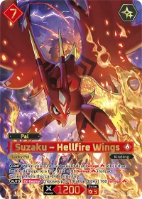 Suzaku – Hellfire Wings — EBP01-002SP