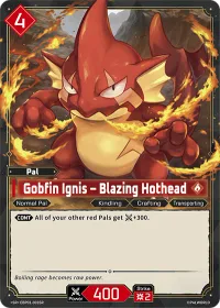 Gobfin Ignis – Blazing Hothead — EBP01-003SR