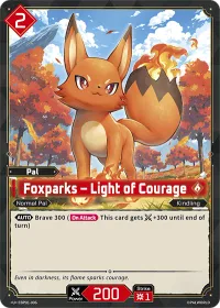 Foxparks – Light of Courage — EBP01-006