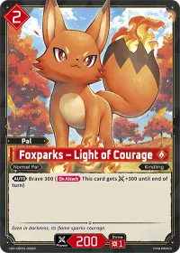 Foxparks – Light of Courage — EBP01-006SR