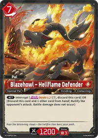 Blazehowl – Hellflame Defender — EBP01-014