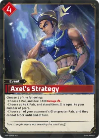 Axel's Strategy — EBP01-023