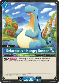 Relaxaurus – Hungry Gunner — EBP01-026