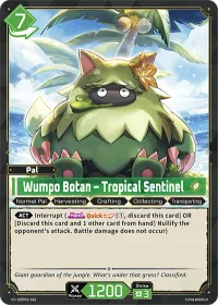 Wumpo Botan – Tropical Sentinel — EBP01-062