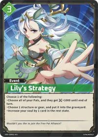 Lily's Strategy — EBP01-070