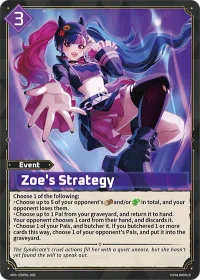 Zoe's Strategy — EBP01-095