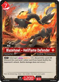 Blazehowl – Hellflame Defender — EPR-003