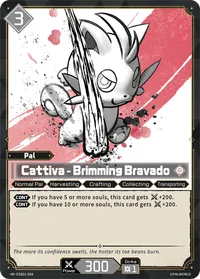 Cattiva – Brimming Bravado — ESS01-004