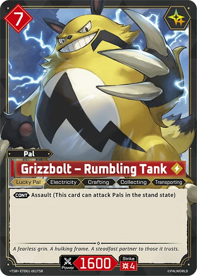 Grizzbolt – Rumbling Tank · ◆ETD01-001TSR