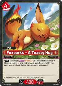 Foxparks – A Toasty Hug — ETD01-004
