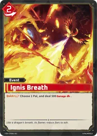 Ignis Breath — ETD01-011