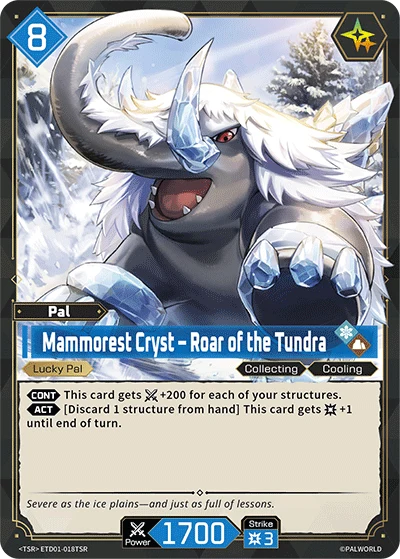 Mammorest Cryst – Roar of the Tundra · ◆ETD01-018TSR