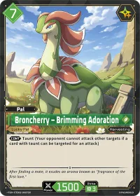 Broncherry – Brimming Adoration — ETD02-006TSR