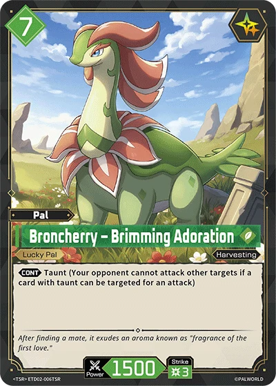 Broncherry – Brimming Adoration · ◆ETD02-006TSR